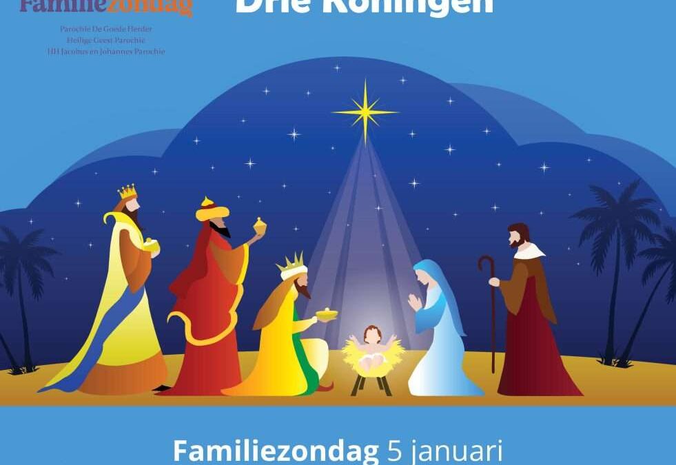 Familiezondag 5 januari – Drie Koningen